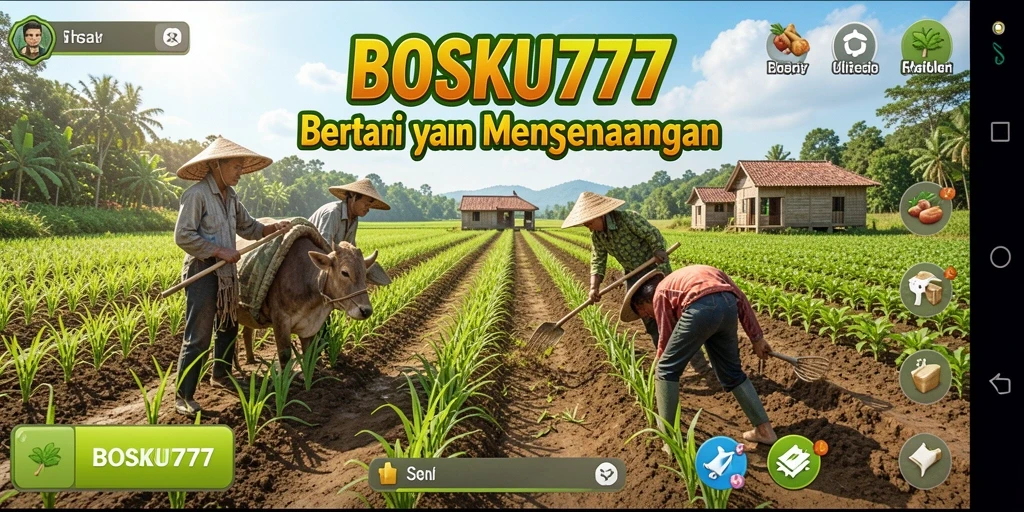 Gameplay menarik dan interaksi seru dalam game Farming.