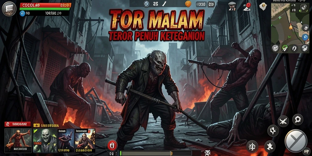 Gameplay COCOL88 yang menyeramkan dan menegangkan.