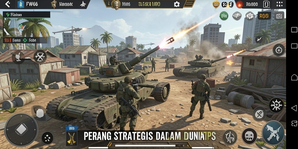 Gameplay FW66 yang mendebarkan dengan sudut pandang TPS yang unik.