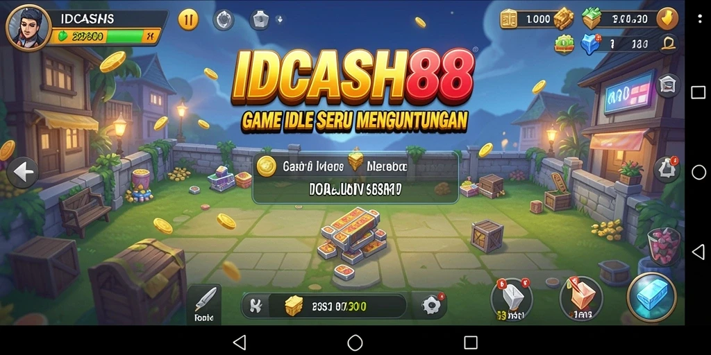 Tangkapan layar <strong>IDCASH88</strong> menunjukkan gameplay yang menarik dan strategi pengelolaan sumber daya.
