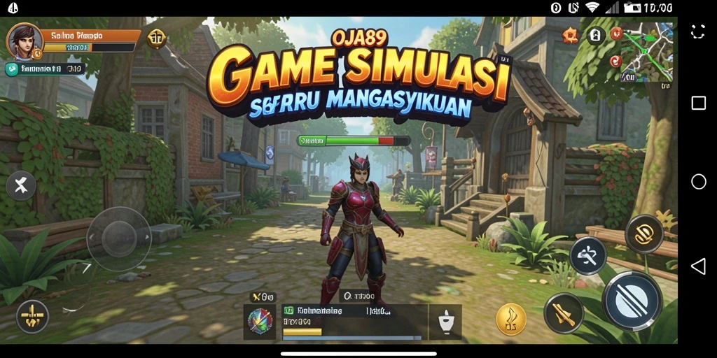 Tampilan gameplay OJA89 menampilkan interaksi sosial dan aktivitas seru.
