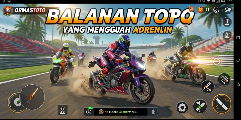 Gameplay intens dengan grafik memukau dalam ORMASTOTO.