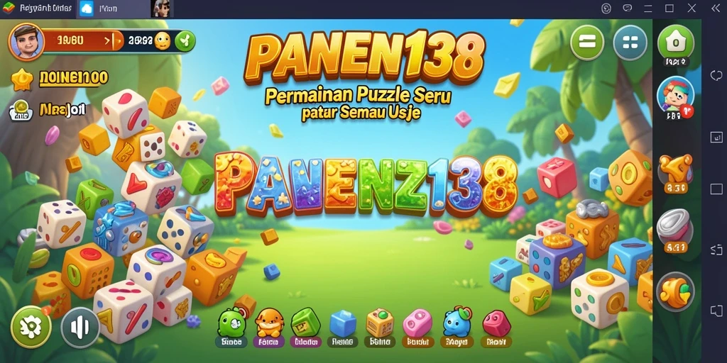 Screenshot gameplay menunjukkan momen seru menyelesaikan puzzle.