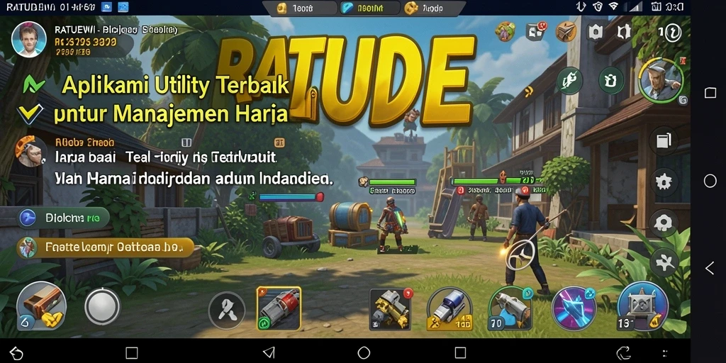 Tampilan utama RATUDEWI yang efisien dan mudah digunakan.
