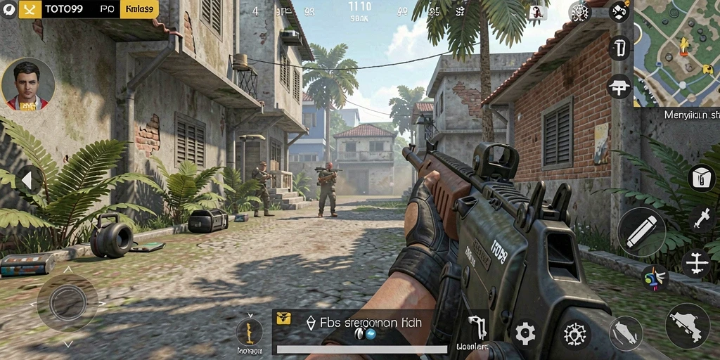 Gameplay TOTO99 yang intens dalam aksi FPS.